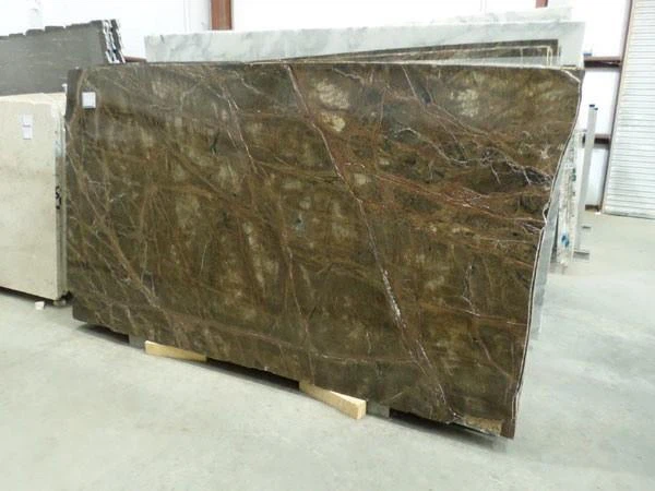 rainforest green marble slabs