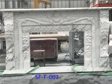 شومینه مرمر سفید