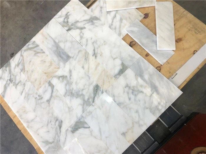Calcutta gold marble floor for interior