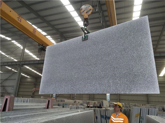 Cheap grey granite G603 slab for floor