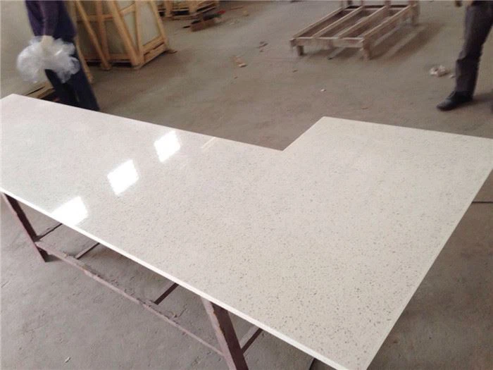 crystal white quartz countertops for kitchen top