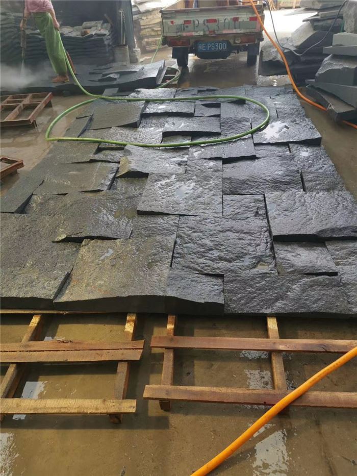 black stone wall panels for wall