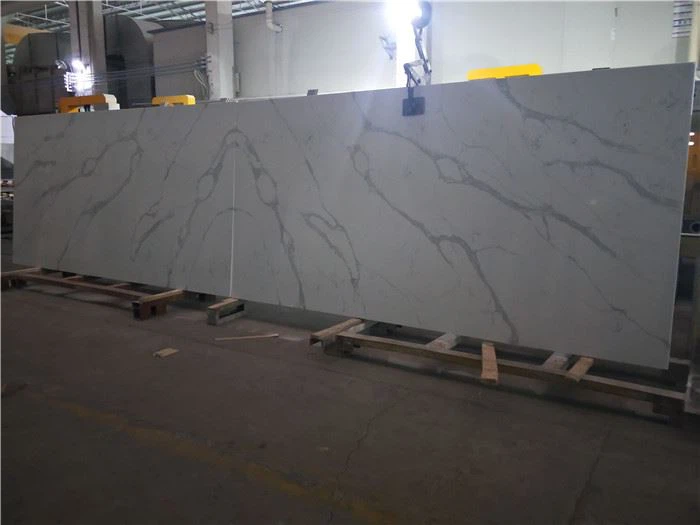 calacatta roma quartz book match