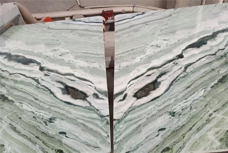 Green Marble Floor Tile