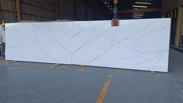 Calacatta Rocky Quartz Book Match
