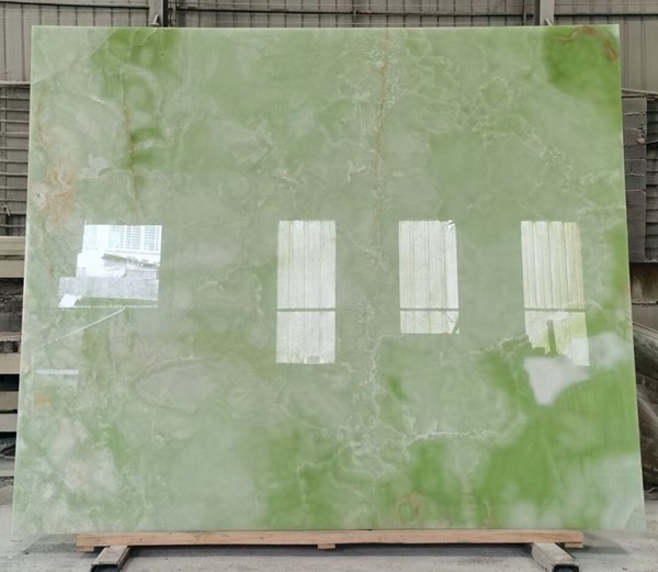 Green Onyx slab