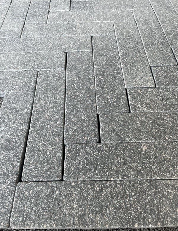 Herringbone Porphyry Granite  Tiles