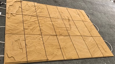 دیوار ماسه سنگی زرد